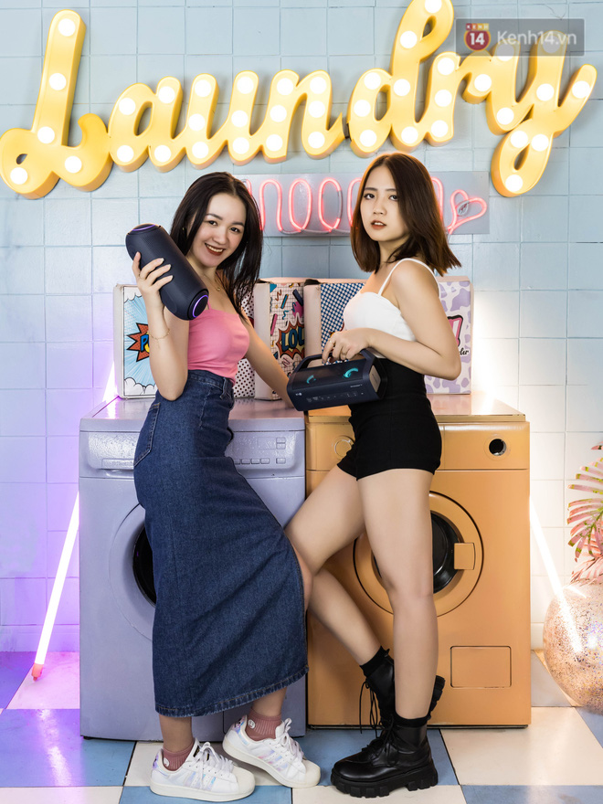 Đ&aacute;nh gi&aacute; nhanh loa LG XBOOM Go: Thiết kế trẻ trung, nhiều t&iacute;nh năng th&ocirc;ng minh, ph&ugrave; hợp cho fan Rap Việt - Ảnh 6.