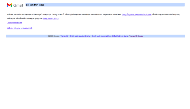 N&oacute;ng: YouTube v&agrave; Gmail bất ngờ gặp lỗi đồng loạt - Ảnh 2.