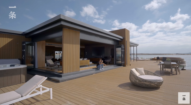  Đ&ocirc;i vợ chồng x&acirc;y biệt thự nổi 600m2 giữa biển, d&ugrave;ng l&agrave;m nơi c&aacute;ch ly với thế giới m&ugrave;a Covid  - Ảnh 5.