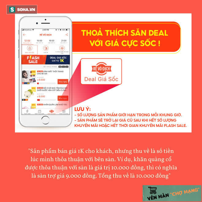 Sự thật về h&agrave;ng triệu đơn h&agrave;ng 1.000 đồng tr&ecirc;n chợ mạng: B&aacute;n rẻ như cho vẫn c&oacute; l&atilde;i - Ảnh 2.