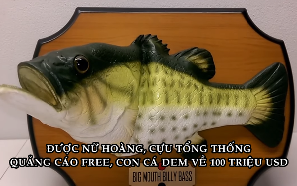 Con c&aacute; biết h&aacute;t đem về 100 triệu USD: Được to&agrave;n KOL xịn từ Nữ ho&agrave;ng Anh đến cựu Tổng thống Mỹ quảng c&aacute;o miễn ph&iacute; - Ảnh 1.