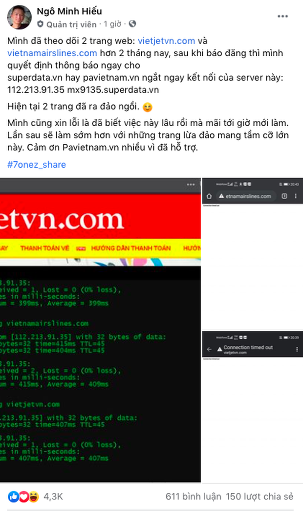 Hieupc ch&iacute;nh thức l&ecirc;n tiếng sau khi bị lập website v&agrave; group anti, c&aacute;ch xử l&yacute; tr&aacute;i ngược với dự đo&aacute;n của cộng đồng mạng! - Ảnh 2.