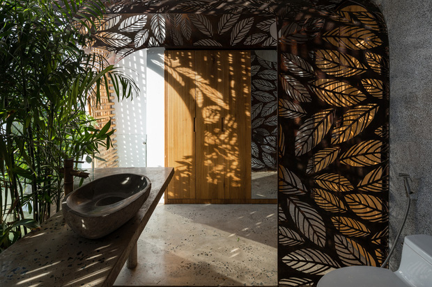 Nhà tổ chim với thiết kế phá vỡ mọi quy tắc: Không có tường ngăn, nhìn đâu cũng thấy cây xanh với khoảnh trống - Ảnh 17. Nhà tổ chim với thiết kế phá vỡ mọi quy tắc: Không có tường ngăn, nhìn đâu cũng thấy cây xanh với khoảnh trống - Ảnh 17.