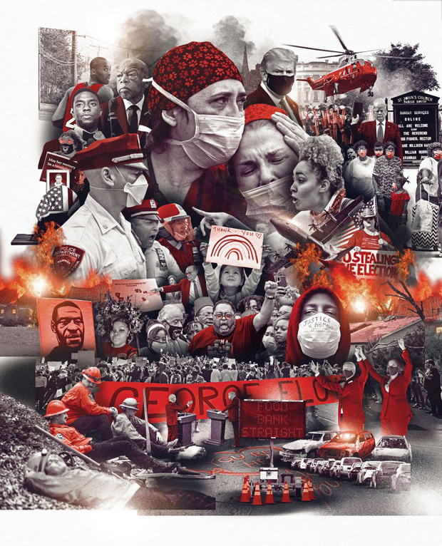 Tạp chí Time tung trang bìa gạch xóa thô bạo với đề tựa: 2020 là năm tồi tệ nhất lịch sử loài người - Ảnh 2. Tạp chí Time tung trang bìa gạch xóa thô bạo với đề tựa: 2020 là năm tồi tệ nhất lịch sử loài người - Ảnh 2.