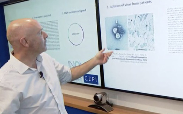 D&ugrave;ng c&aacute;ch l&agrave;m kh&aacute;c với truyền thống, c&ocirc;ng ty Mỹ tuy&ecirc;n bố t&igrave;m ra vaccine cho COVID-19 chỉ sau 3 giờ - Ảnh 1.