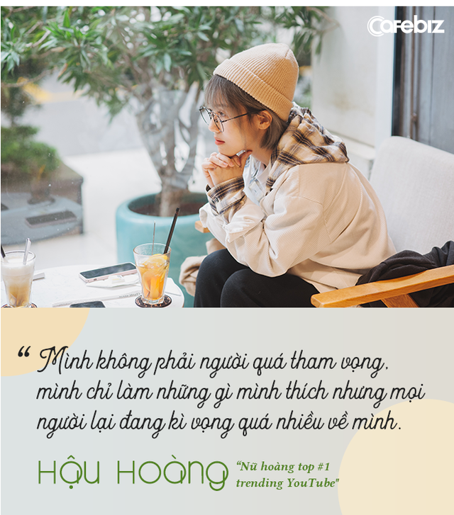 &ldquo;Nữ ho&agrave;ng top #1 trending YouTube Hậu Ho&agrave;ng: Trong thế giới YouTuber, mọi người to&agrave;n tranh đua, ganh gh&eacute;t nhau, c&ograve;n t&ocirc;i một m&igrave;nh một thế giới, muốn đứng ngo&agrave;i sự cạnh tranh ấy! - Ảnh 6.
