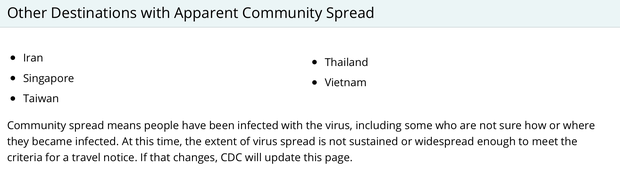 Giữa dịch virus corona, CDC Mỹ đưa Việt Nam v&agrave;o danh s&aacute;ch c&oacute; biểu hiện l&acirc;y lan trong cộng đồng c&oacute; nghĩa l&agrave; g&igrave;? - Ảnh 5.