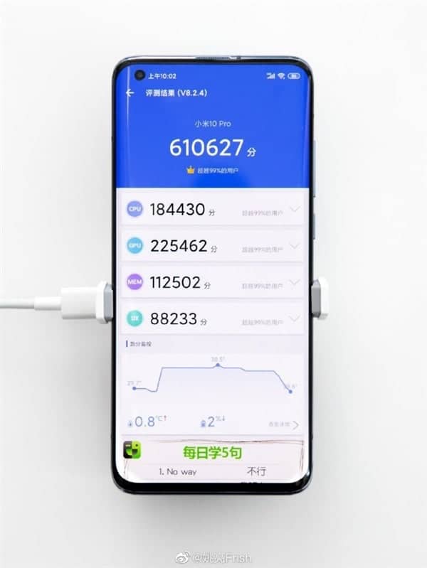 Xiaomi Mi 10 Pro ph&aacute; vỡ kỷ lục AnTuTu với hơn 610.000 điểm - Ảnh 3.
