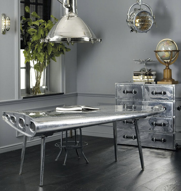 Nếu kh&ocirc;ng c&oacute; ảnh chụp, sẽ chẳng ai tin loạt nội thất hay ho n&agrave;y được l&agrave;m từ m&aacute;y bay cũ - Ảnh 4.