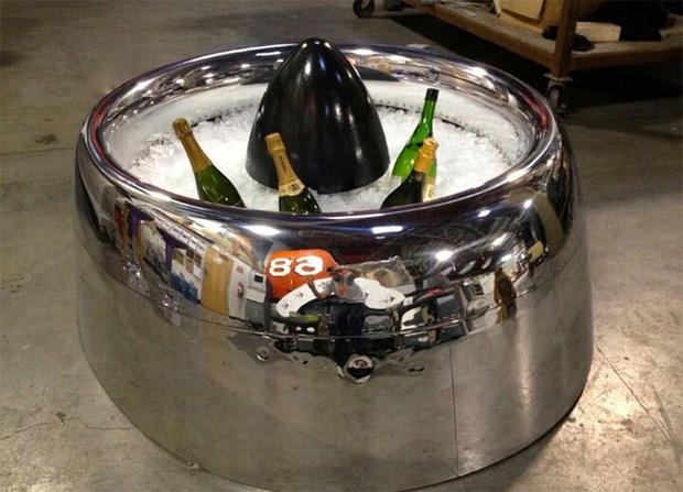 Nếu kh&ocirc;ng c&oacute; ảnh chụp, sẽ chẳng ai tin loạt nội thất hay ho n&agrave;y được l&agrave;m từ m&aacute;y bay cũ - Ảnh 10.