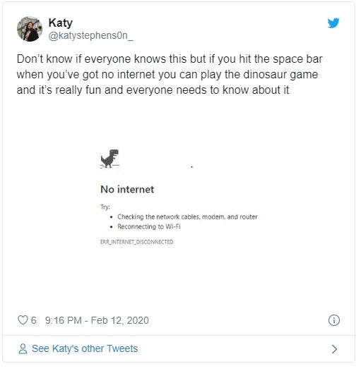 2020 rồi nhưng nhiều người b&acirc;y giờ mới nhận ra Khủng long mất mạng của Chrome thực chất l&agrave; 1 tr&ograve; chơi điện tử - Ảnh 3.