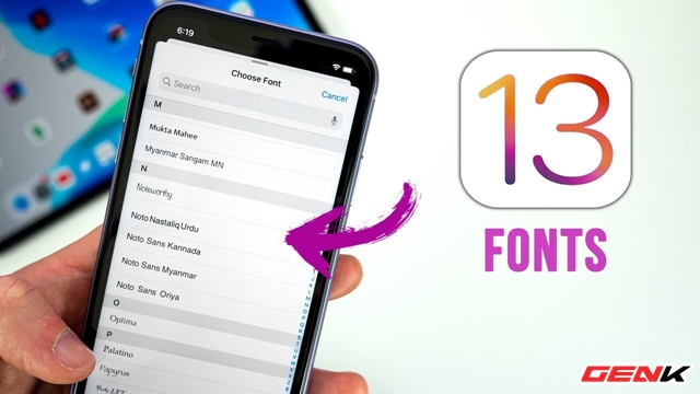 iOS 13: C&aacute;ch c&agrave;i v&agrave; sử dụng Font chữ mới - Ảnh 1.