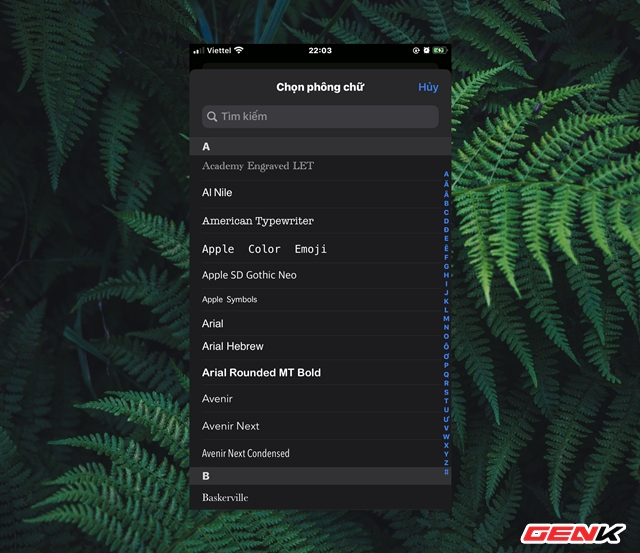iOS 13: C&aacute;ch c&agrave;i v&agrave; sử dụng Font chữ mới - Ảnh 12.