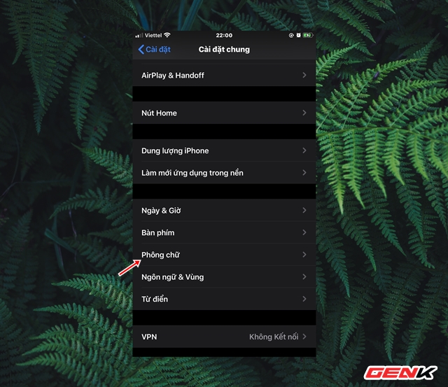 iOS 13: C&aacute;ch c&agrave;i v&agrave; sử dụng Font chữ mới - Ảnh 8.