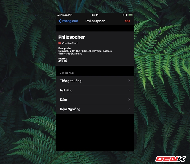 iOS 13: C&aacute;ch c&agrave;i v&agrave; sử dụng Font chữ mới - Ảnh 9.