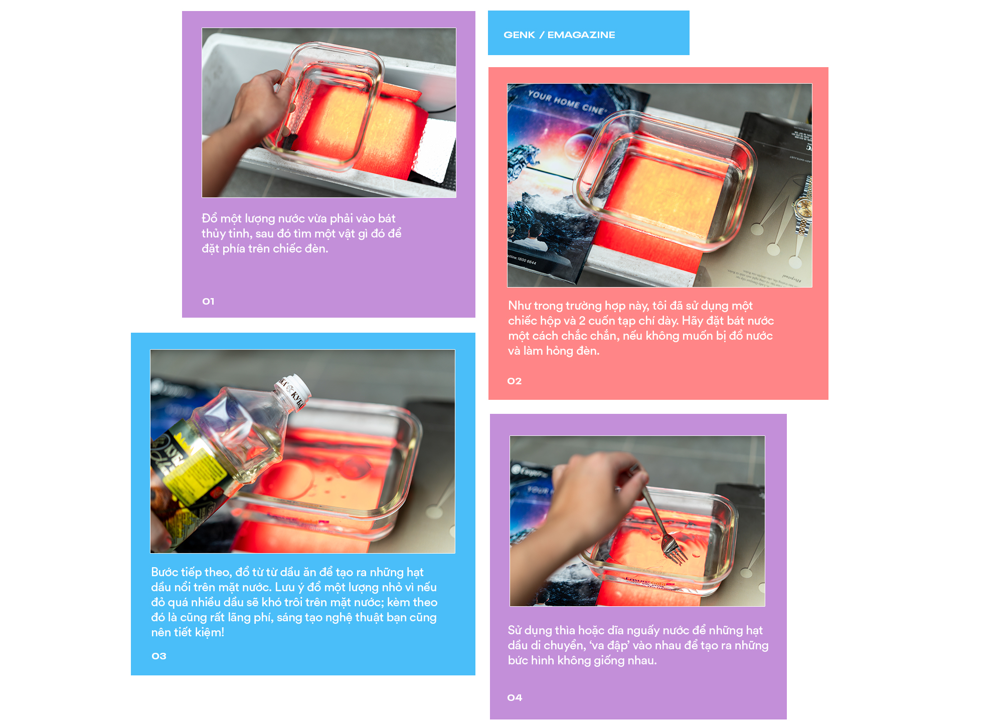 Chụp những bức h&igrave;nh bong b&oacute;ng dầu ăn đẹp như trong mơ với một chiếc smartphone - Ảnh 4.