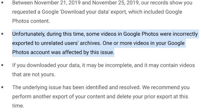 Google Photos chia sẻ nhiều video ri&ecirc;ng tư của một số người d&ugrave;ng cho người lạ - Ảnh 1.