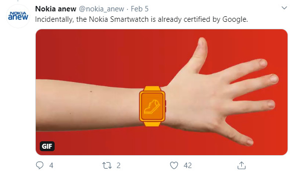 Nokia đang phát triển smartwatch, sẽ ra mắt tại MWC 2020? - Ảnh 2. Nokia đang phát triển smartwatch, sẽ ra mắt tại MWC 2020? - Ảnh 2.