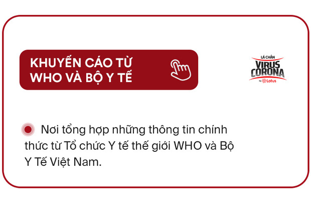 Trang L&aacute; chắn virus Corona: Th&ocirc;ng tin chuẩn x&aacute;c, kiến thức hữu &iacute;ch để ta tự bảo vệ m&igrave;nh lẫn người th&acirc;n giữa m&ugrave;a dịch - Ảnh 14.