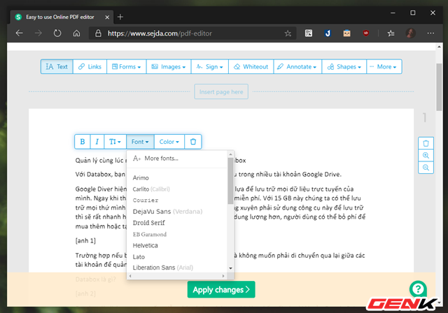 Bi&ecirc;n tập nhanh tập tin PDF kh&ocirc;ng cần đến phần mềm chuy&ecirc;n dụng - Ảnh 7.