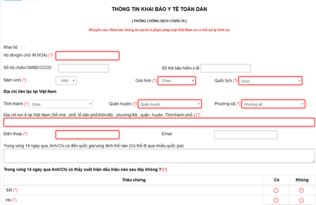 Hướng dẫn chi tiết c&aacute;ch thực hiện khai b&aacute;o th&ocirc;ng tin Y tế điện tử - Ảnh 4.