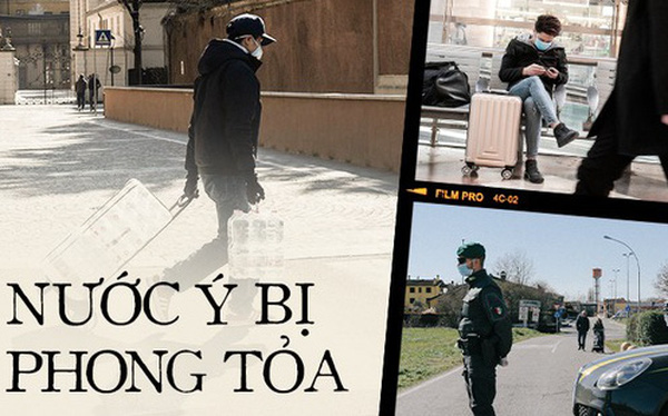 Nước &Yacute; trong ng&agrave;y đầu bị phong tỏa: Nhiều người l&aacute;ch luật bằng mọi c&aacute;ch, mặc lời k&ecirc;u gọi khẩn thiết từ ch&iacute;nh phủ - Ảnh 1.