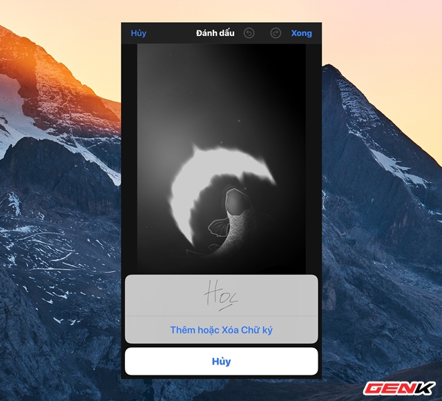 C&aacute;ch tạo chữ k&yacute; c&aacute; nh&acirc;n cực nhanh tr&ecirc;n iPhone để k&yacute; c&aacute;c giấy tờ khi cần thiết - Ảnh 16.