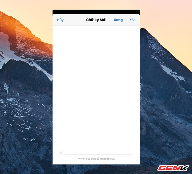 C&aacute;ch tạo chữ k&yacute; c&aacute; nh&acirc;n cực nhanh tr&ecirc;n iPhone để k&yacute; c&aacute;c giấy tờ khi cần thiết - Ảnh 6.
