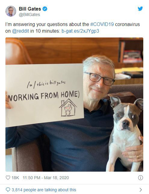 Bill Gates gọi việc x&eacute;t nghiệm coronavirus của Mỹ l&agrave; v&ocirc; tổ chức - Ảnh 1.