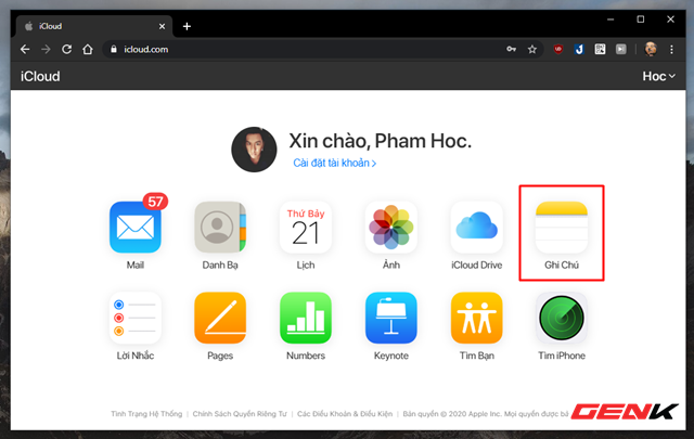 C&aacute;ch c&agrave;i đặt v&agrave; sử dụng ứng dụng Notes của Apple tr&ecirc;n Windows 10 - Ảnh 3.