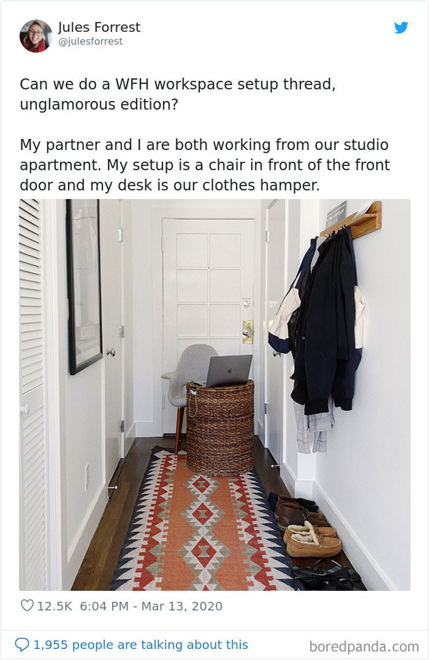 D&acirc;n t&igrave;nh thi nhau khoe 1001 g&oacute;c l&agrave;m việc online s&aacute;ng tạo hết nấc trong m&ugrave;a dịch Covid-19 khiến MXH trầm trồ - Ảnh 1.