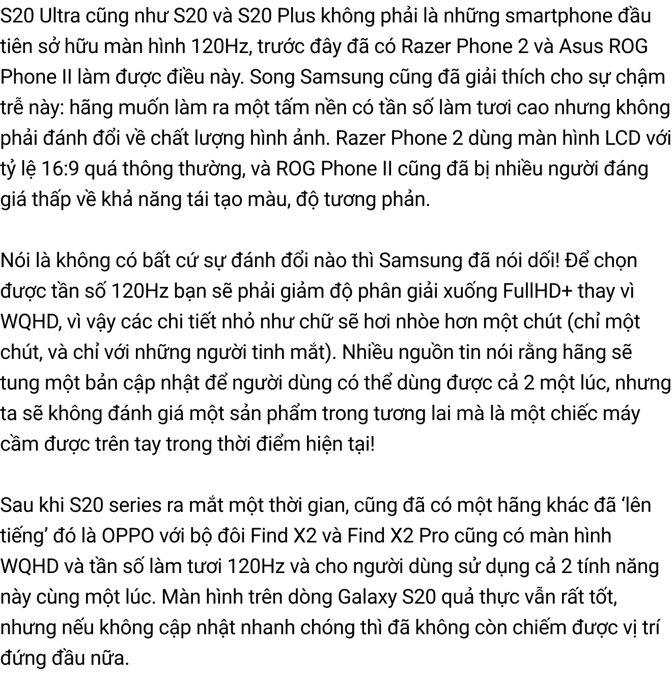 Đ&aacute;nh gi&aacute; chi tiết Samsung Galaxy S20 Ultra: C&acirc;u chuyện của những con số vượt giới hạn - Ảnh 12.