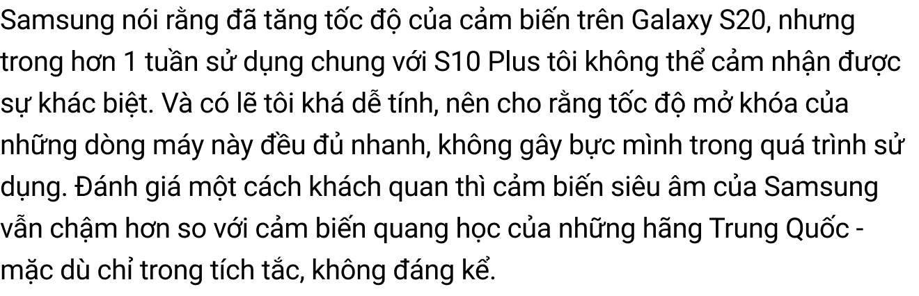 Đ&aacute;nh gi&aacute; chi tiết Samsung Galaxy S20 Ultra: C&acirc;u chuyện của những con số vượt giới hạn - Ảnh 16.