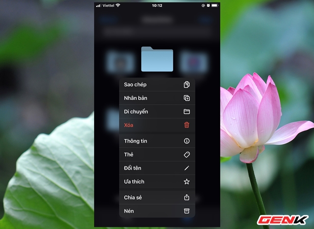 N&eacute;n v&agrave; xả n&eacute;n dữ liệu trực tiếp tr&ecirc;n iPhone để giảm dung lượng lưu trữ dữ liệu - Ảnh 4.