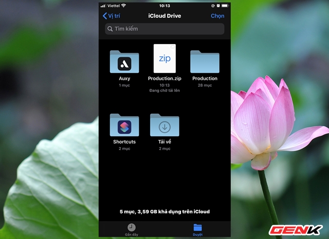 N&eacute;n v&agrave; xả n&eacute;n dữ liệu trực tiếp tr&ecirc;n iPhone để giảm dung lượng lưu trữ dữ liệu - Ảnh 6.