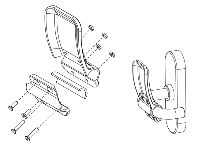 Với món đồ đơn giản này, bạn có thể mở cửa mà không cần chạm vào tay nắm - Ảnh 7. Với món đồ đơn giản này, bạn có thể mở cửa mà không cần chạm vào tay nắm - Ảnh 7.