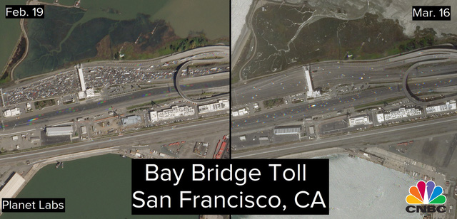 Nền kinh tế số 1 thế giới bị đóng băng như thế nào nhìn từ bên ngoài không gian - Ảnh 9. Nền kinh tế số 1 thế giới bị đóng băng như thế nào nhìn từ bên ngoài không gian - Ảnh 9.