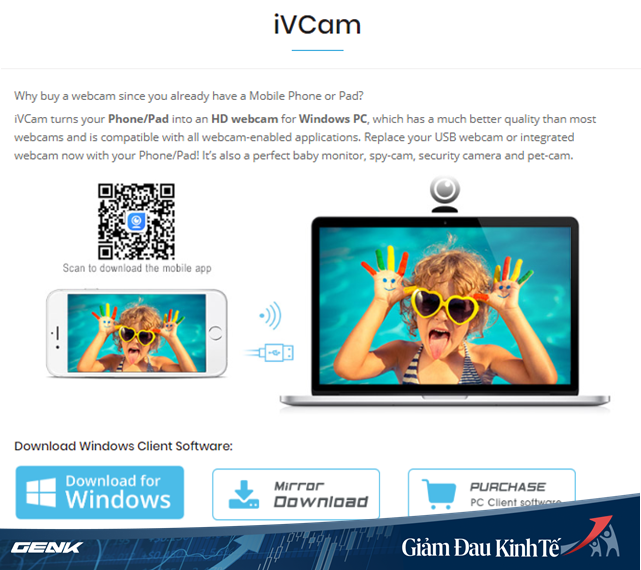 Họp trực tuyến nhưng m&aacute;y t&iacute;nh kh&ocirc;ng c&oacute; webcam? H&atilde;y tận dụng ngay chiếc smartphone của bạn - Ảnh 3.