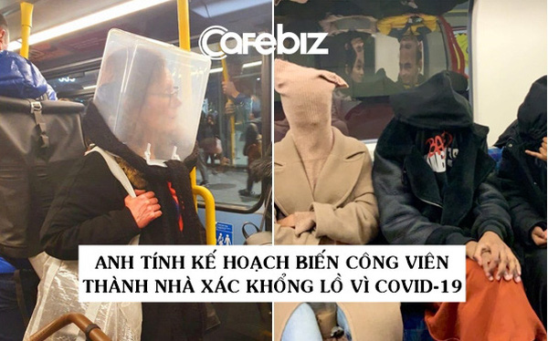 Cảnh tượng tưởng chỉ có ở Trung Quốc giờ đã xuất hiện tại Anh: Người dân chế đủ thứ, từ hộp nhựa, túi đựng đồ đến... áo mưa để làm khẩu trang - Ảnh 1. Cảnh tượng tưởng chỉ có ở Trung Quốc giờ đã xuất hiện tại Anh: Người dân chế đủ thứ, từ hộp nhựa, túi đựng đồ đến... áo mưa để làm khẩu trang - Ảnh 1.