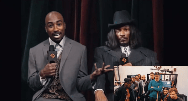 Theo y&ecirc;u cầu của Snoop Dogg, nh&oacute;m nghệ sĩ sử dụng c&ocirc;ng nghệ deepfake để hồi sinh rapper huyền thoại Tupac - Ảnh 3.