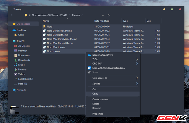 Thay &aacute;o Windows 10 bằng bộ giao diện nền tối tuyệt đẹp theo chuẩn phong c&aacute;ch macOS - Ảnh 6.