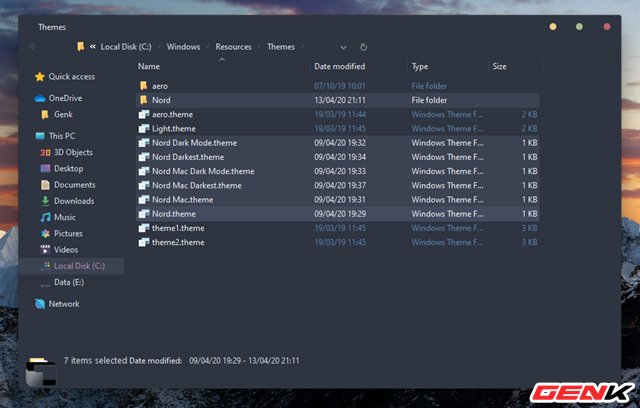 Thay &aacute;o Windows 10 bằng bộ giao diện nền tối tuyệt đẹp theo chuẩn phong c&aacute;ch macOS - Ảnh 7.