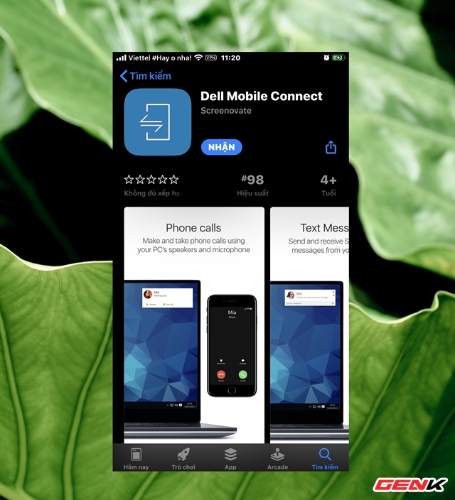Nhắn tin v&agrave; gọi điện tr&ecirc;n iPhone trực tiếp từ m&aacute;y t&iacute;nh Windows với ứng dụng miễn ph&iacute; đến từ... Dell - Ảnh 5.