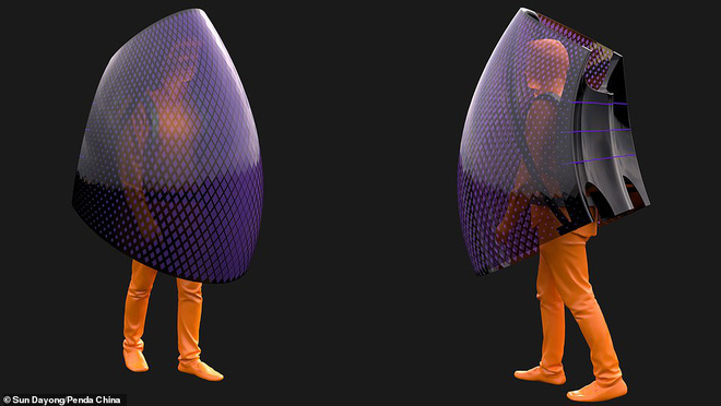 Sau Trung Quốc đến lượt &Yacute; ph&aacute;t triển nguy&ecirc;n mẫu bong b&oacute;ng to&agrave;n th&acirc;n gi&uacute;p bảo vệ mọi người khỏi COVID-19 - Ảnh 7.