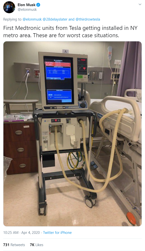 Tesla tung video cho thấy mình sản xuất máy thở xịn (có xâm lấn) từ chính phụ tùng chiếc xe điện Model 3 - Ảnh 5. Tesla tung video cho thấy mình sản xuất máy thở xịn (có xâm lấn) từ chính phụ tùng chiếc xe điện Model 3 - Ảnh 5.