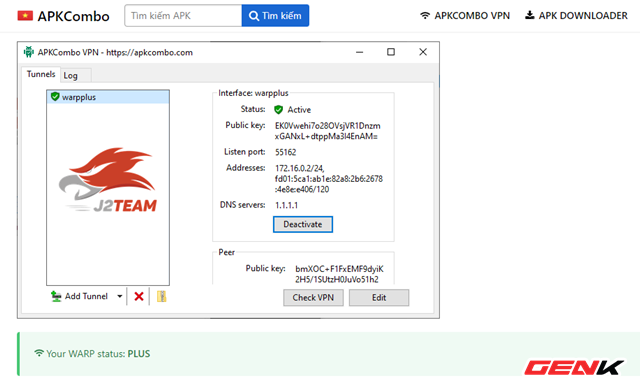 Tăng tốc kết nối mạng khi l&agrave;m việc tại nh&agrave; với APKCombo VPN - Ảnh 8.