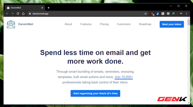 Khoác “áo” mới cho Gmail với bộ giao diện cực đẹp đến từ Darwin Mail - Ảnh 2. Khoác “áo” mới cho Gmail với bộ giao diện cực đẹp đến từ Darwin Mail - Ảnh 2.