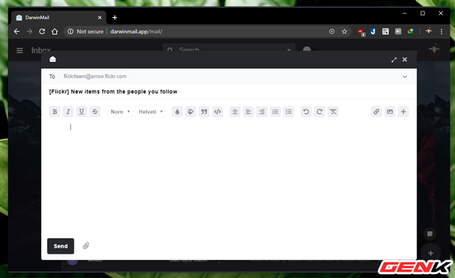 Khoác “áo” mới cho Gmail với bộ giao diện cực đẹp đến từ Darwin Mail - Ảnh 8. Khoác “áo” mới cho Gmail với bộ giao diện cực đẹp đến từ Darwin Mail - Ảnh 8.