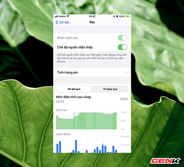 Để tăng thời lượng dùng pin cho iPhone, bạn nên thực hiện những thao tác này - Ảnh 8. Để tăng thời lượng dùng pin cho iPhone, bạn nên thực hiện những thao tác này - Ảnh 8.