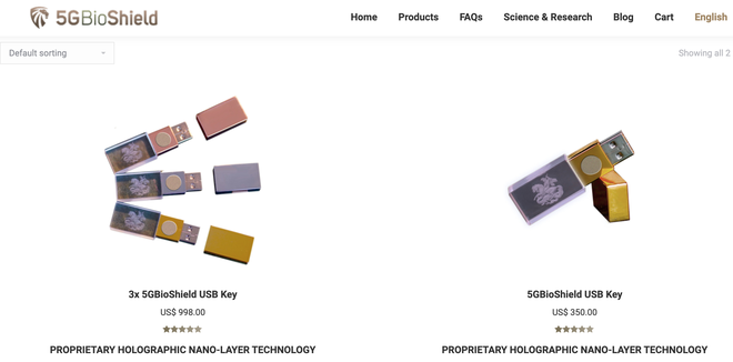 Người dân Anh được khuyên mua USB chống 5G, giá gần 10 triệu VNĐ mà chẳng khác gì USB thường - Ảnh 2. Người dân Anh được khuyên mua USB chống 5G, giá gần 10 triệu VNĐ mà chẳng khác gì USB thường - Ảnh 2.